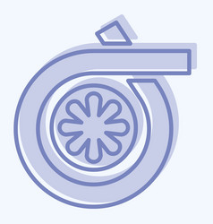 Icon Turbine Related To Car Automotive Symbol Two