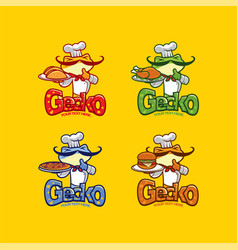 Gecko Chef Mascot