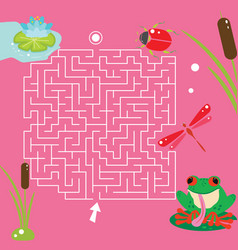 Maze Game Labyrinth Pond