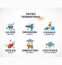 Extra Terrestrial Abstract Signs Symbols