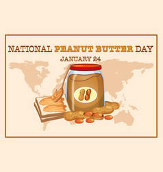 National Peanut Butter Banner Design