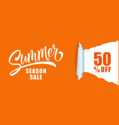 Season Sale Lettering