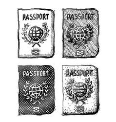 Hand Drawn Passport