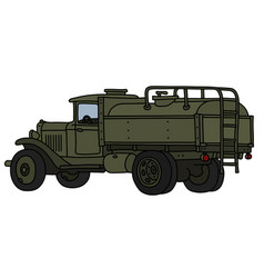 Old Military Tank Truck