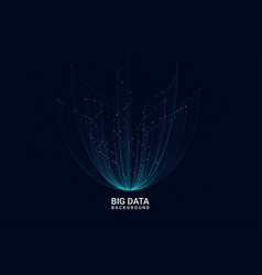 Big Data Visualization Abstract Technology