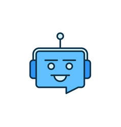 Chatbot Speech Bubble Concept Creative Colored