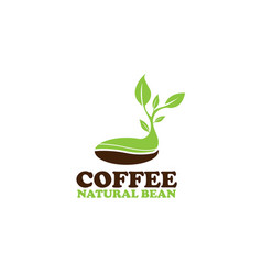 Bean Coffee Design Logo