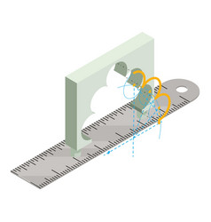 Engineering Icon Isometric Volumetric Arch