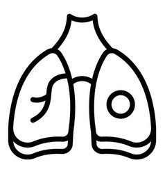 Lungs Mri Image Icon Outline Xray Machine