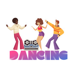 Disco Dancers Bobbin Composition