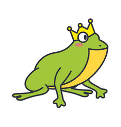 Frog Amphibian With Crown