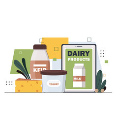 Dairy Products Concept