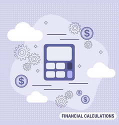 Financial Calculation Concept