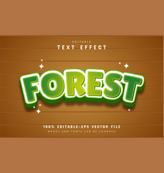 Forest Text Effect