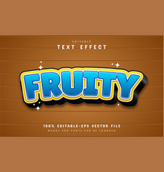 Fruity Text Effect