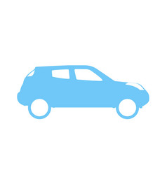 Blue Car Icon