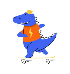 Crocodile Skateborading