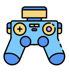 Drone Joystick Icon Color Outline