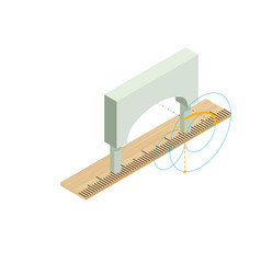 Engineering Concept Icon Isometric Arch