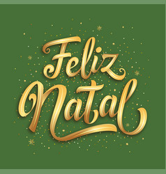 Feliz Natal Lettering Concept Design