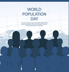 Hand Drawn World Population Day Post Set