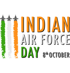 Indian Air Force Day Poster