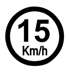 Speed Limit Traffic Sign Image