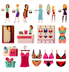 Bvd Lingerie Store Set