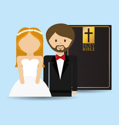 Get Married Couple Bible Card