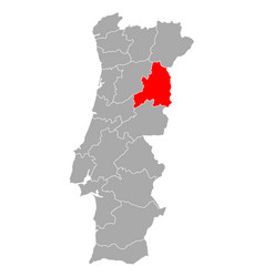 Map Guarda In Portugal