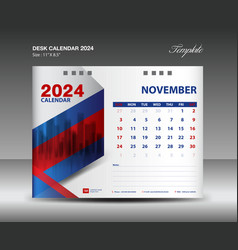 November 2024 Template- Desk Calendar 2024 Year