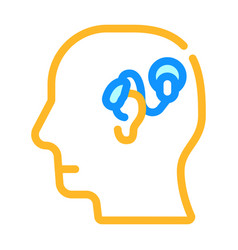 Cochlear Implant Color Icon