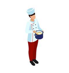 Cook Isometric Professions Composition