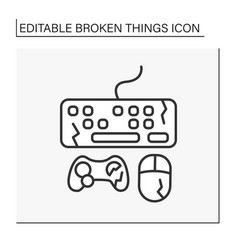 Devices Line Icon