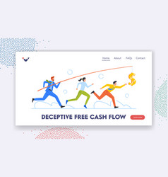 Deceptive Free Cash Flow Landing Page Template