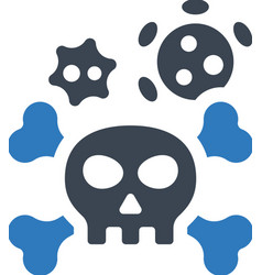 Virus Death Icon