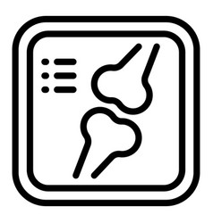 Bone Examination Icon Outline Healthcare