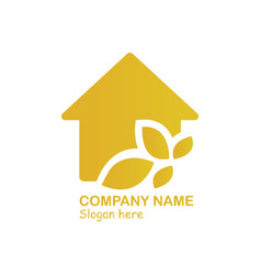 Housing Logo With Nature