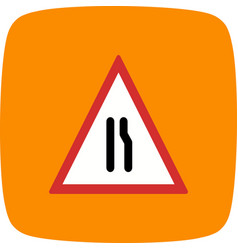 Dual Carriageway Ahead Icon