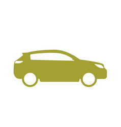 Green Hatchback Icon