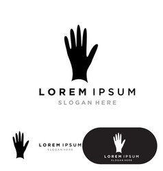 Hand Care Logo Template Icon Business