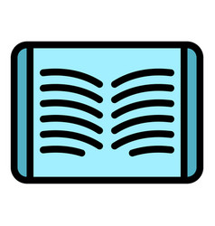 Read Study Icon Flat