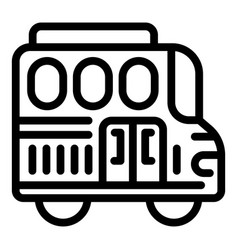 Chemistry Lab Truck Icon Outline Biology