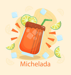 Hand Drawn Michelada