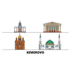 Russia Kemerovo Flat Landmarks