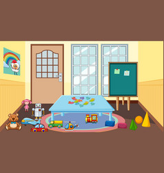 Children Room With Many Furnitures