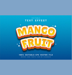 Mango Fruit Text Effect