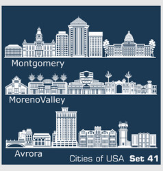 Cities Usa - Aurora Moreno Valley Montgomery