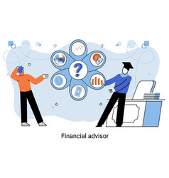 Financial Advisor Giving Advice On Investment