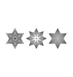 Design Elements In Star Shape